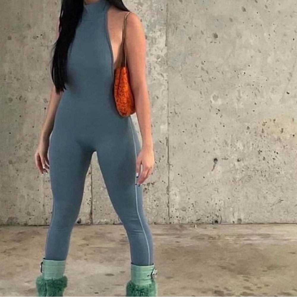 Stylish Blue Women's Jumpsuit